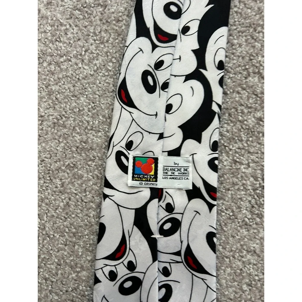 90s Fashion Cartooncore Nostalgia Necktie 4 Lot Mens Multi Character Vintage